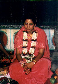 Sunita in complete ease